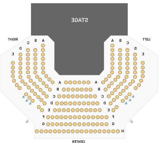 Raabe Theatre seating chart